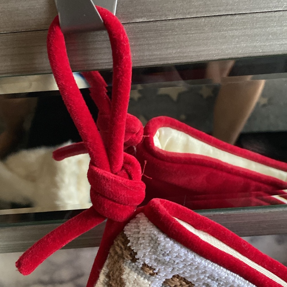 Hand stitched stocking - Picture 6 of 8